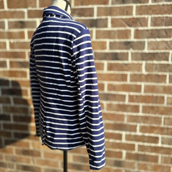 GAP Navy and White Striped Blazer - Picture 3 of 9